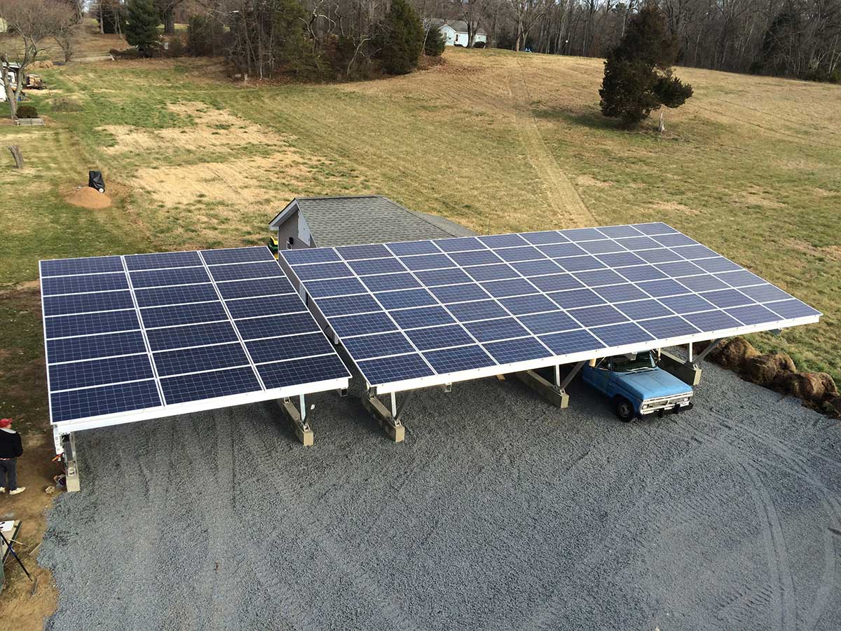 John R Bean Construction Installs Solar Paradise Energy Solutions